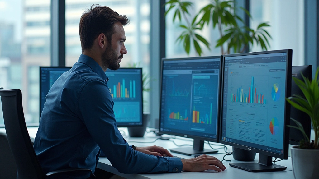 Professionele Excel dashboard met geavanceerde grafieken en datavisualisatie elementen